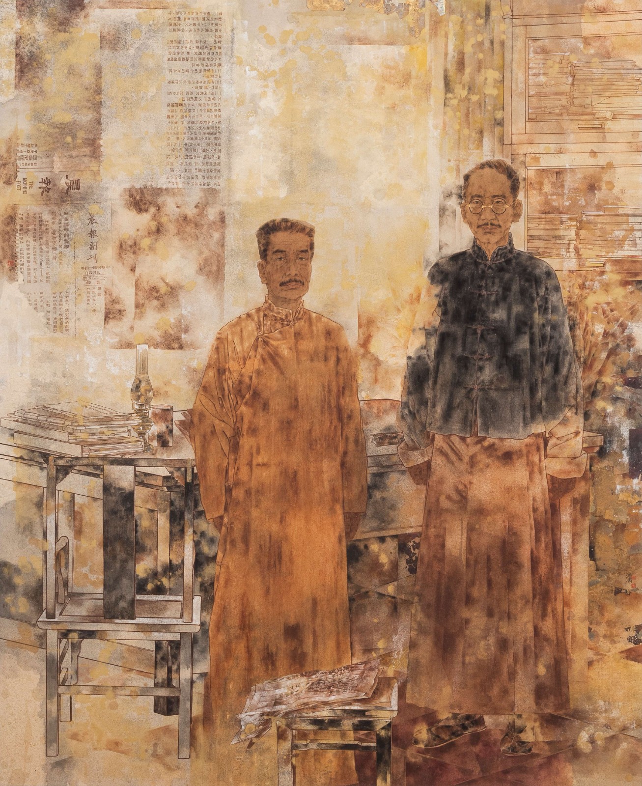 《晨光》215cm×173cm、中国画、2014年.jpg 《晨光》215cm×173cm、中国画、2014年.jpg